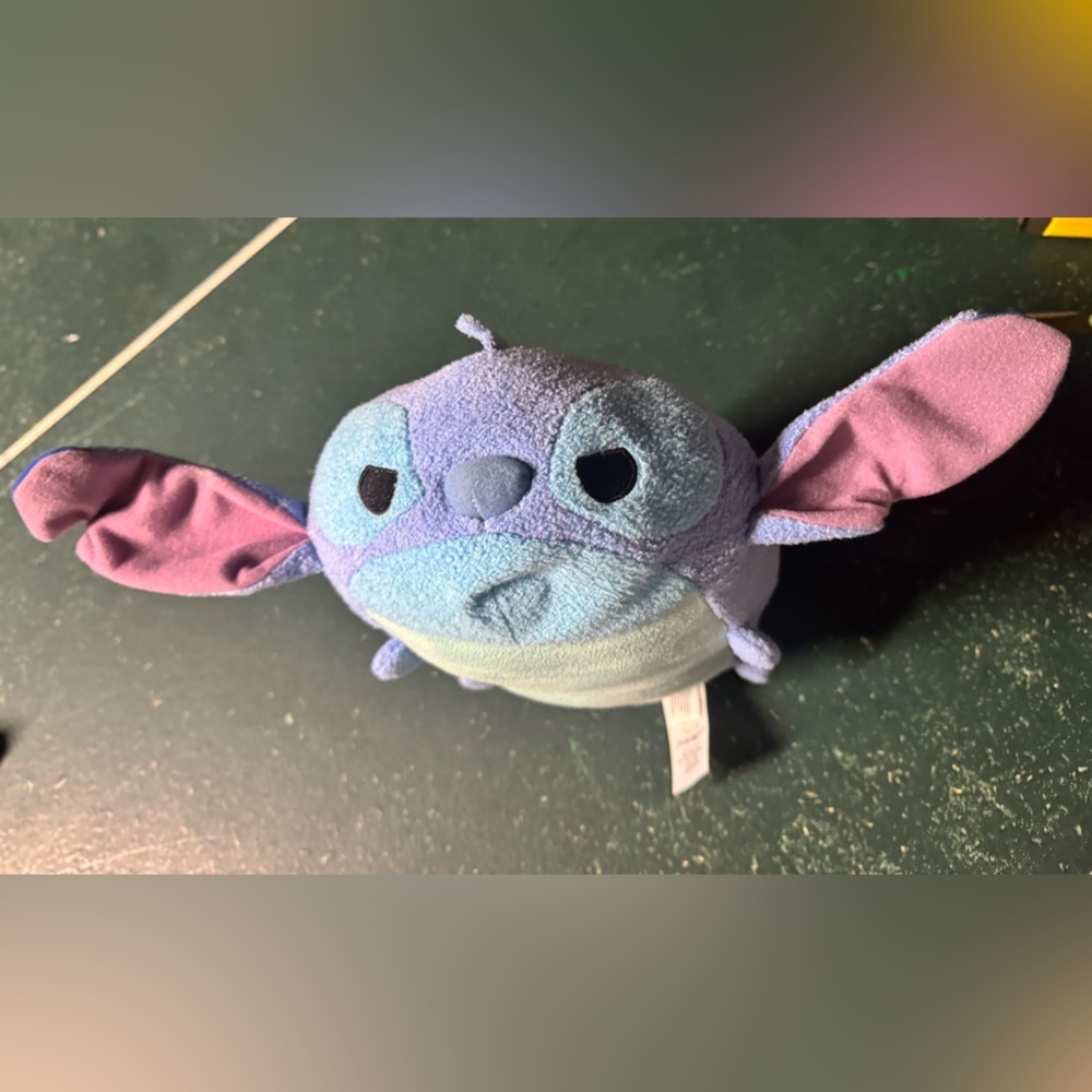 Disney Store Angry Stitch Tsum Tsum Stuffed Plush Toy